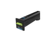 Lexmark 72K10C0 Return Program Toner Cartridge - Cyan Lexmark 72K10C0 Return Program Toner Cartridge - Cyan