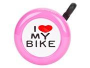 Sunlite I Love My Bike Bell Pink