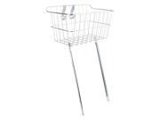 Bicycle Basket Wald 151 Drop Top Front 14x9x7 Silver