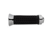 Bicycle Grips Sunlite Pro Sun Custom Black with Chrome Plated Skull