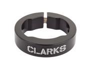 Bicycle Grips Clarks LockOn Rings Only Black