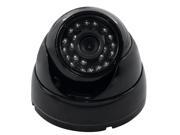 High Res BLACK 600 TVL IR Vandal Metal Dome CCTV COLOR Camera 80 Night Vision