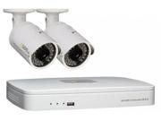 IP HD 4 CHANNEL HD DIGITAL SYSTEM WITH 2 720P HD IP BULLET CAMERAS QC814 2h3