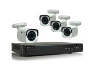 Alibi 4 Camera 2.1 Megapixel 65 IR HD TVI Hybrid Outdoor Video Security System