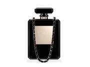 Chanel No. 5 Perfume Bottle Style Case with Chain for for Samsung Galaxy S5 I9600 Color Black
