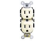Ivory COMMERCIAL Receptacle Outlet 15A 5014 ISP