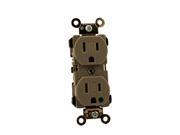 New Gray HOSPITAL TAMPER RESISTANT Receptacle Duplex Outlet 15A 8200 SGG