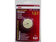 Ace 31868 Ivory Three Way Preset Rotary Dimmer Light Switch