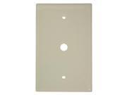 UPC 078477140499 product image for Leviton 40539-HMA Almond Midway F-Connector Hexagonal Opening Wall Plate | upcitemdb.com