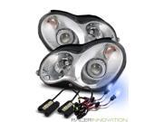 8000K Xenon HID For 01 05 W203 4DR C230 C240 C320 AMG Style Projector Headlights