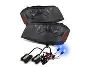 10000K Xenon HID/For 2008-2013 Dodge Avenger Smoke/Amber Crystal Headlights Lamp 10000K Xenon HID/For 2008-2013 Dodge Avenger Smoke/Amber Crystal Headlights Lamp