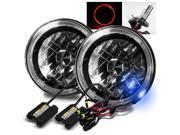 Modifystreet® 10000K H4-2 HID + Red LED Halo H6014/H6015/H6017/H6052/H6024 7 Modifystreet® 10000K H4-2 HID + Red LED Halo H6014/H6015/H6017/H6052/H6024 7