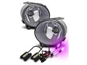 *12000K Purple HID Kit* For 03 06 BMW E53 X5 Euro Clear Fog Lights Driving Lamps
