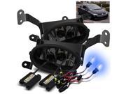 *10000K Blue HID Kit* For 06 08 Honda Civic 2DR Smoked Fog Lights Lamp w Switch