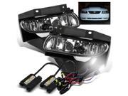 *6000K White HID Kit* For 99 04 Ford Mustang Clear Lens Fog Lights Driving Lamps