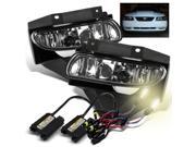 *4300K Stock White HID* For 99 04 Mustang Clear Lens Fog Lights Driving Lamps