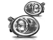 For 01 06 BMW M3 00 03 M5 03 05 E46 330i 330Ci Clear Fog Lights Driving Lamps