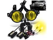 *3000K HID* For 07 09 Honda CRV JDM Yellow Fog Lights Driving Lamps w Switch