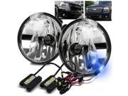 10000K Xenon HID For 07 14 Avalanche Suburban Tahoe Clear Round Fog Lights Lamps