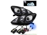 10000K HID/For 02-03 ES300/04-06 ES330 CCFL Halo Projector Headlights Black 10000K HID/For 02-03 ES300/04-06 ES330 CCFL Halo Projector Headlights Black
