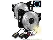 4300K HID/For 07-12 Toyota FJ Cruiser CCFL Halo Projector Headlights Chrome 4300K HID/For 07-12 Toyota FJ Cruiser CCFL Halo Projector Headlights Chrome