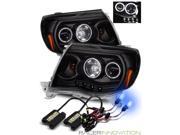 10000K HID/For 05-11 Toyota Tacoma LED CCFL Halo Projector Headlights Black 10000K HID/For 05-11 Toyota Tacoma LED CCFL Halo Projector Headlights Black