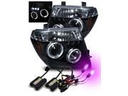 12000K HID/For 05-08 Frontier/05-07 Pathfinder Black Halo Projector Headlights 12000K HID/For 05-08 Frontier/05-07 Pathfinder Black Halo Projector Headlights