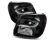 For 2005-2009 Chevy Quinox Stock Stype Euro Black Crystal Headlights Lamps For 2005-2009 Chevy Quinox Stock Stype Euro Black Crystal Headlights Lamps