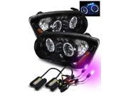 12000K HID/For 04-05 Impreza/WRX/STI Glossy Black Dual Halo Projector Headlights 12000K HID/For 04-05 Impreza/WRX/STI Glossy Black Dual Halo Projector Headlights