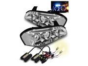 4300K HID/For 00-01 Maxima Chrome Halo/LED Eyelids Projector Headlights Lamps 4300K HID/For 00-01 Maxima Chrome Halo/LED Eyelids Projector Headlights Lamps