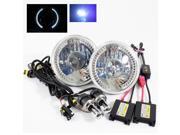 Modifystreet® 10000K H4-3 Bi-Xenon Hi/Low HID + White LED Ring H6014/H6015/H6017/H6052/H6024 7 Modifystreet® 10000K H4-3 Bi-Xenon Hi/Low HID + White LED Ring H6014/H6015/H6017/H6052/H6024 7