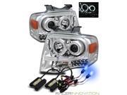 10000K Xenon HID/For 07-12 Ford Expedition CCFL Halo Projector Headlights Chrome 10000K Xenon HID/For 07-12 Ford Expedition CCFL Halo Projector Headlights Chrome