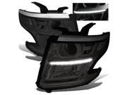 For 15-17 Chevy Tahoe/Suburban Smoke/Clear LED DRL Projector Headlights Assembly For 15-17 Chevy Tahoe/Suburban Smoke/Clear LED DRL Projector Headlights Assembly