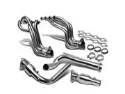 For 99-06 GMC Sierra 1500/2500/3500 V8 Chrome 2PC 4-1 Performance Header Exhaust Manifold For 99-06 GMC Sierra 1500/2500/3500 V8 Chrome 2PC 4-1 Performance Header Exhaust Manifold