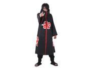 CTMWEB Naruto Cosplay Costume Akatsuki Ninja Uchiha Itachi Cloak M
