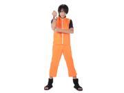 CTMWEB Naruto Cosplay Costume Uzumaki Naruto V3 Ver Set Kid S