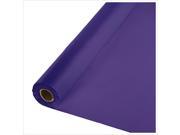 Purple 100 ft Plastic Banquet Table Roll 6 Ct