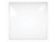 Clear 11.5 inch Square Plastic Tray 6 Ct