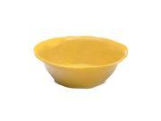 Yellow Tuscany 6 qt. 14 Dia x 4 1 2 H Flared Bowl Case of 3