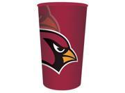 NFL 22 oz Plastic Souvenir Cup Arizona Cardinals Case of 20