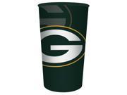 NFL 22 oz Plastic Souvenir Cup Green Bay Packers Case of 20
