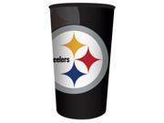 NFL 22 oz Plastic Souvenir Cup Pittsburgh Steelers Case of 20