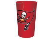 NFL 22 oz Plastic Souvenir Cup Tampa Bay Buccaneers Case of 20