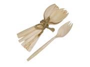 5 7 10 inch Wooden Spork 2000 CT