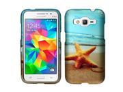 for Samsung Galaxy Core Prime G360 Hard Plastic Snap On Cover Case. Starfish