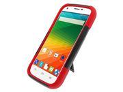 for ZTE Imperial II 2 Hybrid Y Stand Cover Case Stylus Pen ApexGears TM Black Red