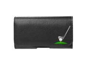 for LG Escape 2 Faux Leather Golf Pouch Belt Clip Case Cover Velocity ™