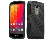 for LG Magna Mesh Perforated Skin Cover Case Black