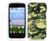 For ZTE Majesty Source Green Camo Case Cover