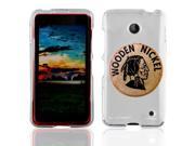 For Nokia Lumia 530 Wooden Nickel Case Cover